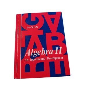 Saxon Algebra II: An Incremental Development Hardcover Grassdale Publishers